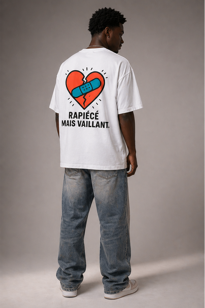 T-shirt Rapiécé mais vaillant