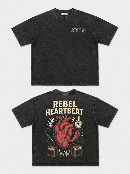 T-shirt Rebel heartbeat